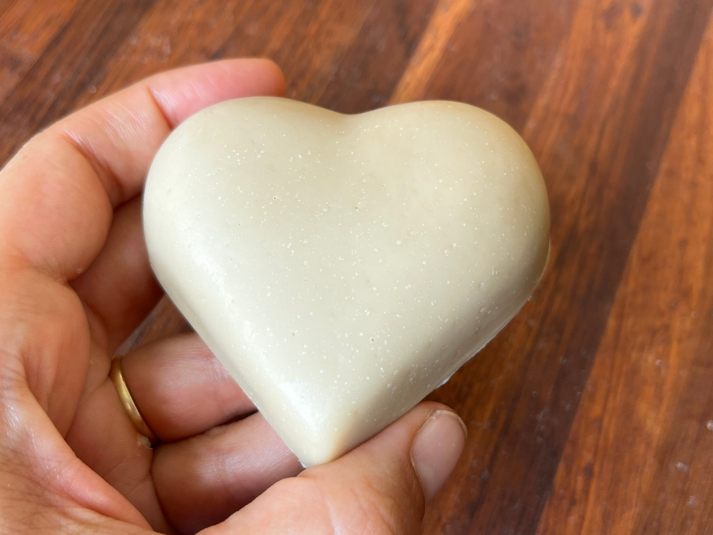Lavender and honey heart shaped soap 70g