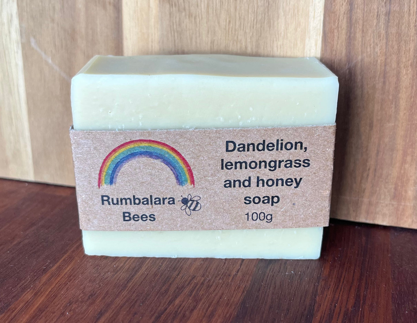 Dandelion, lemongrass and honey soap 100g