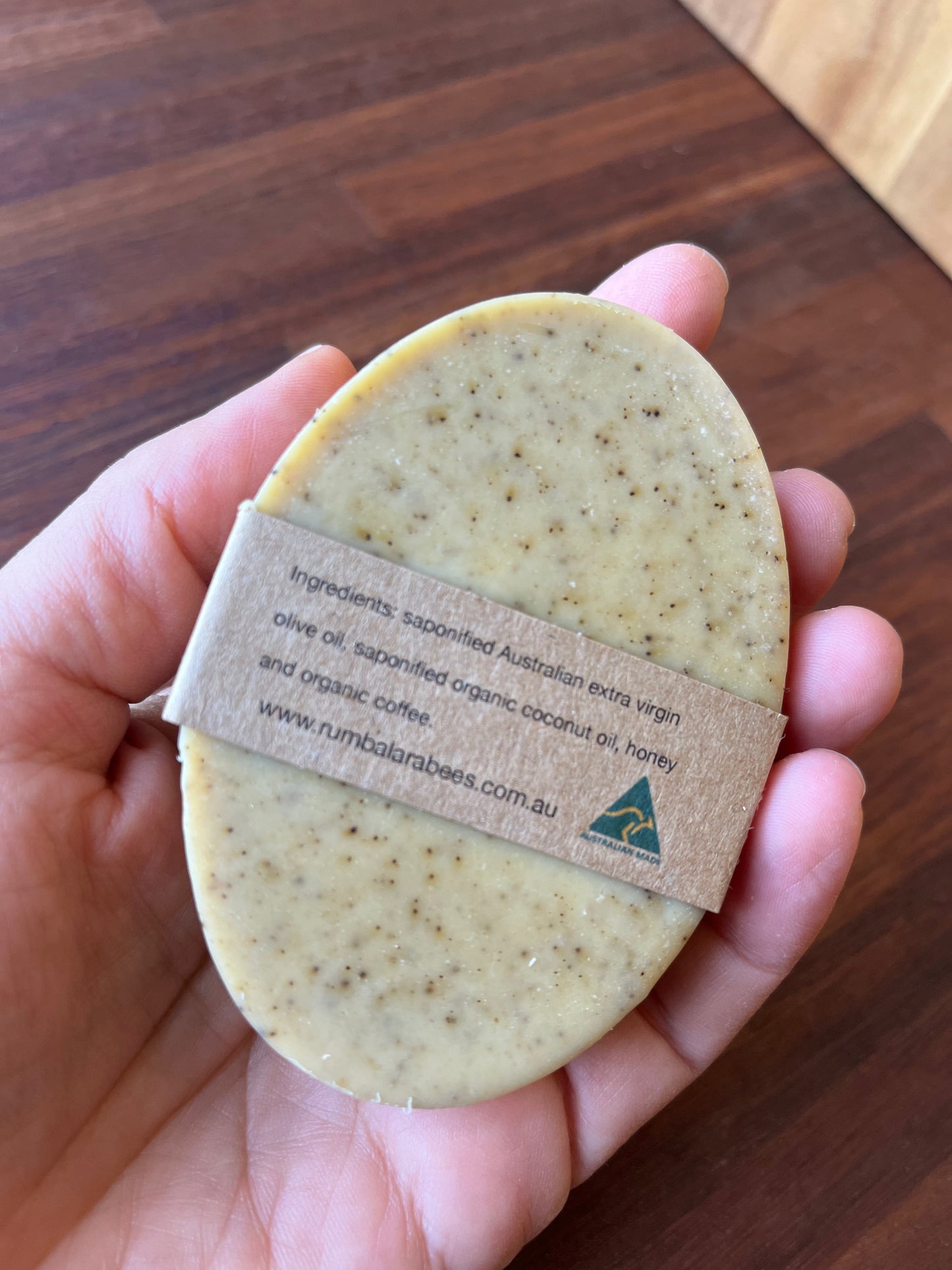 Coffee and honey scrub soap 90g
