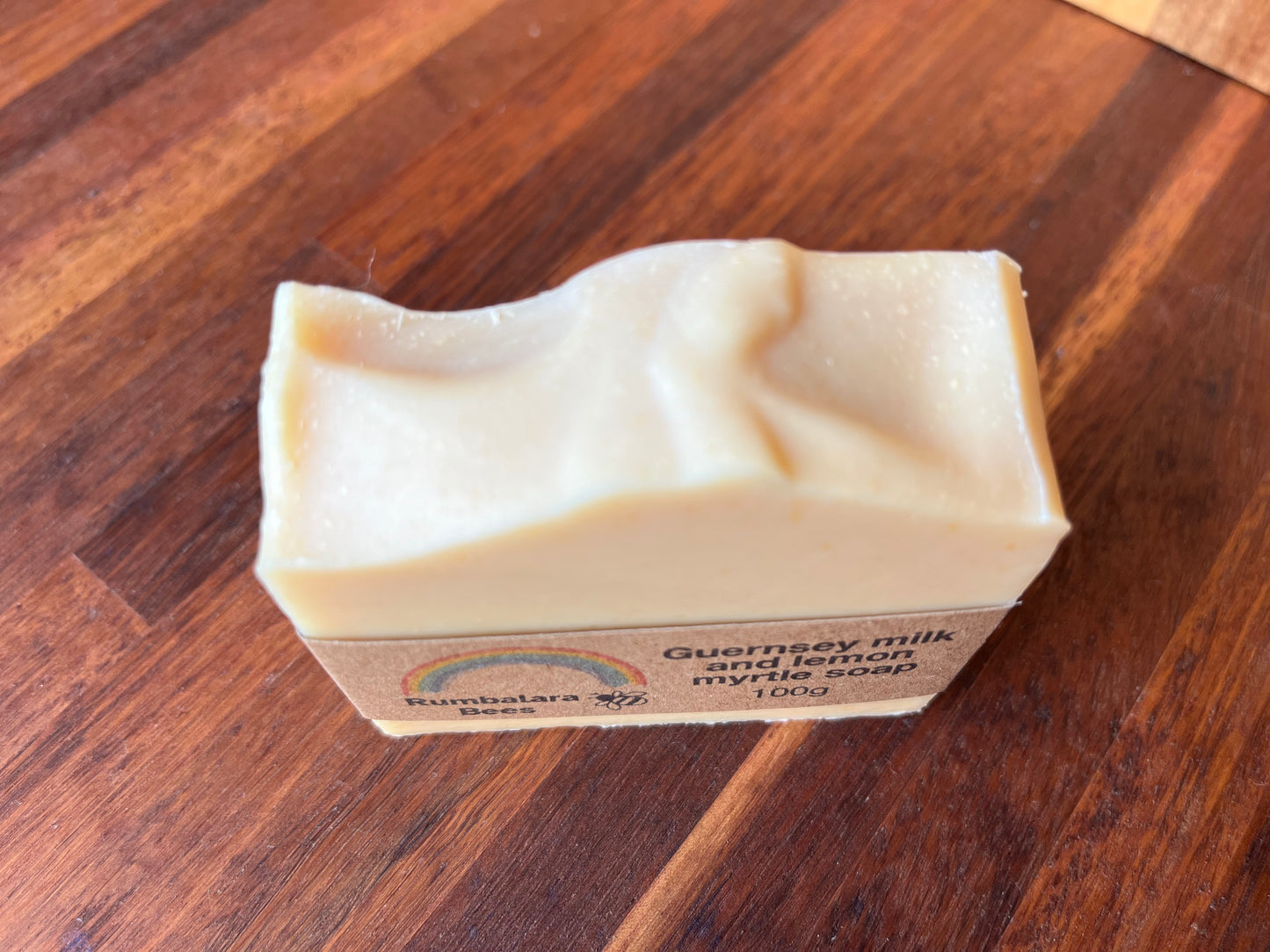 Guernsey milk and lemon myrtle soap 100g