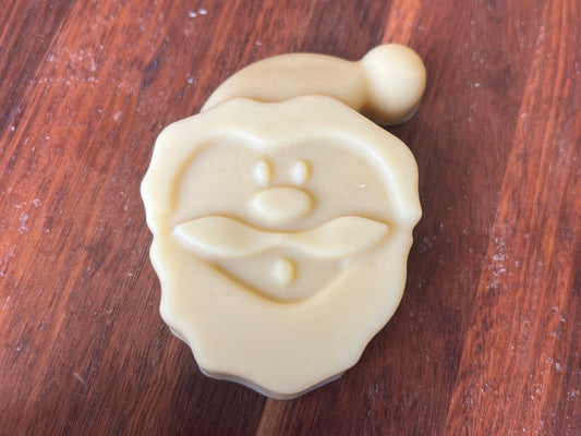 Christmas soap, handmade Christmas Santa soap, Chai and honey 50g