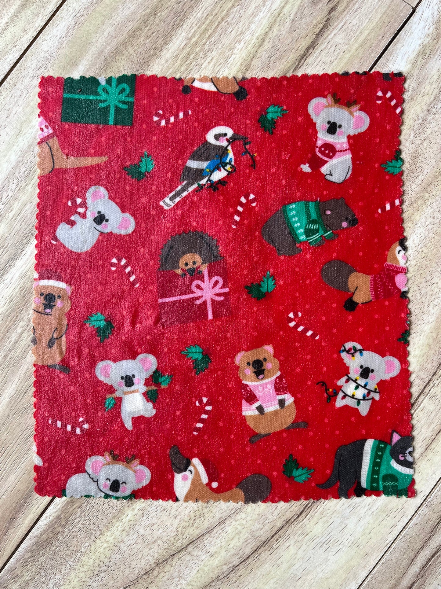 Beeswax wrap pack (Christmas)