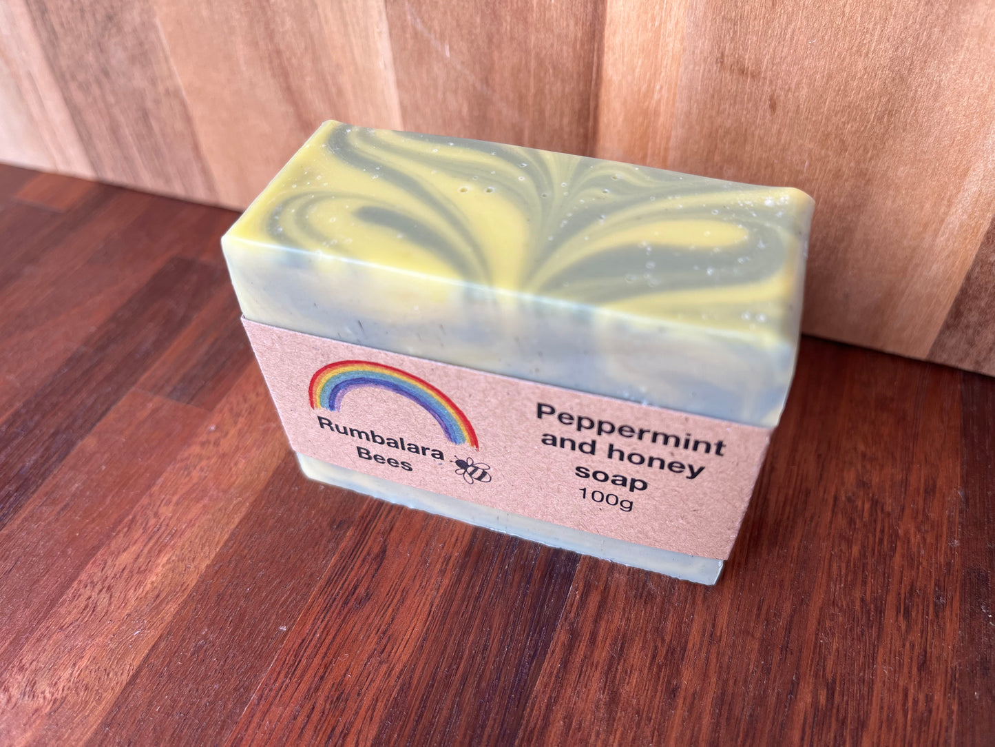 Peppermint and honey soap 100g