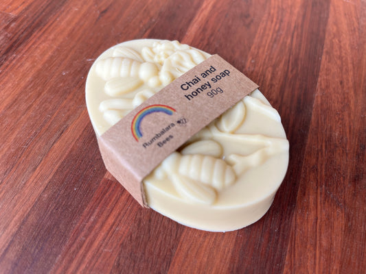 Chai and honey soap 90g