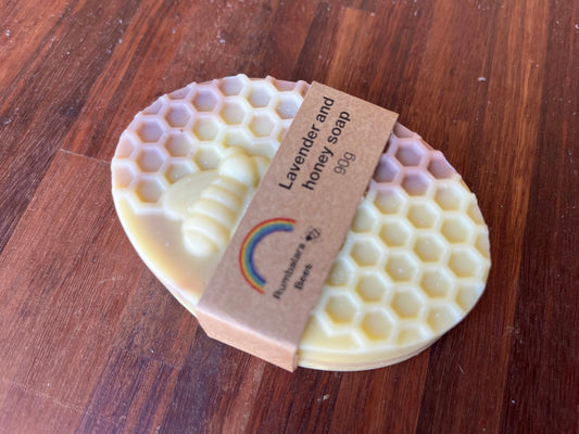 Lavender and honey soap 90g